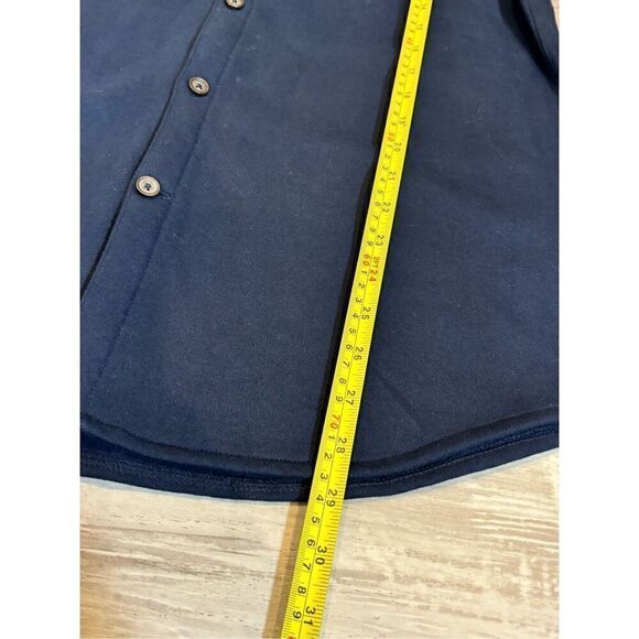 St. John’s Bay navy jacket shirt size S - Picture 8 of 11